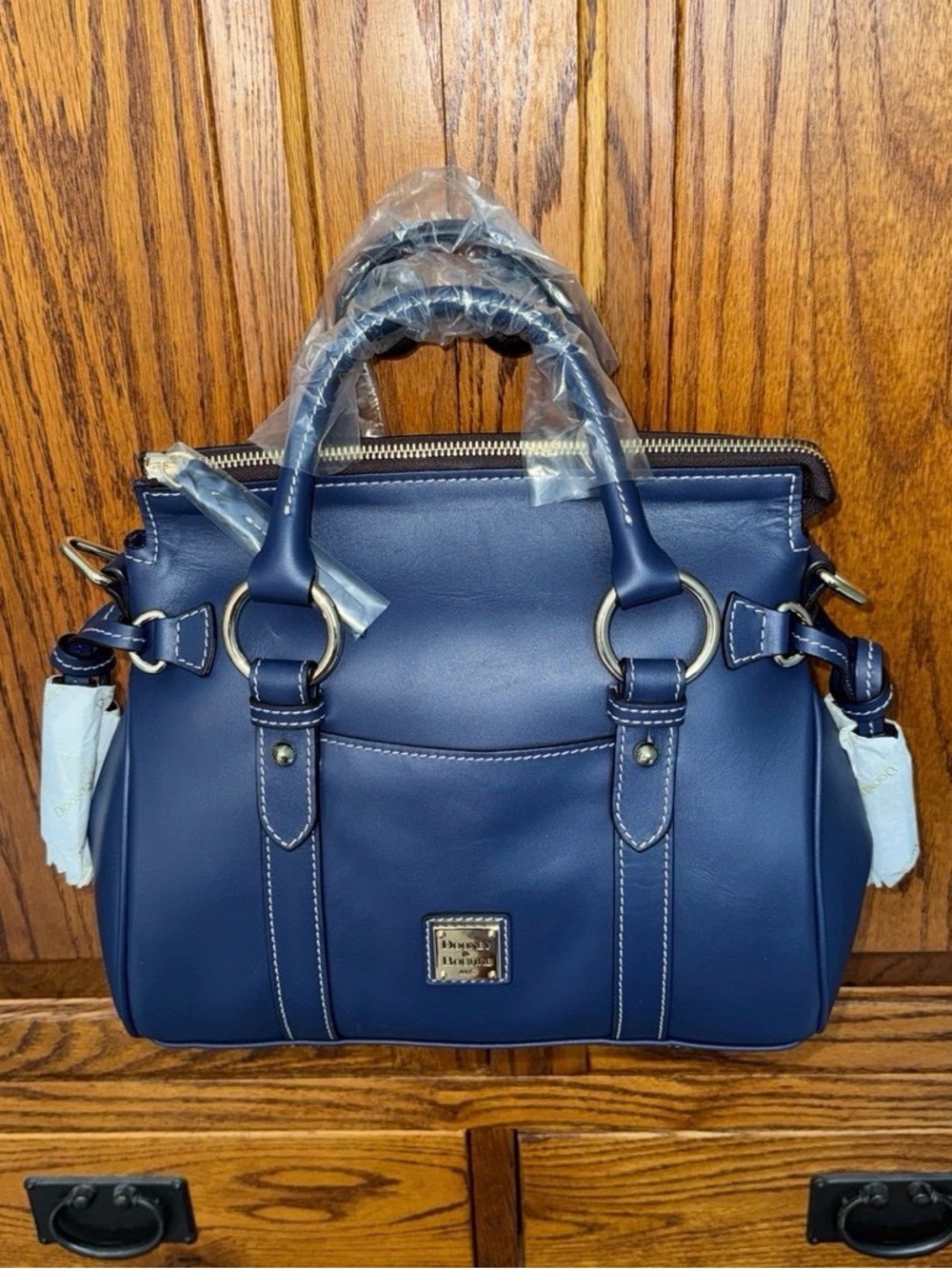 NWT Dooney & Bourke Ocean Penrose Satchel 30 Limited Edition